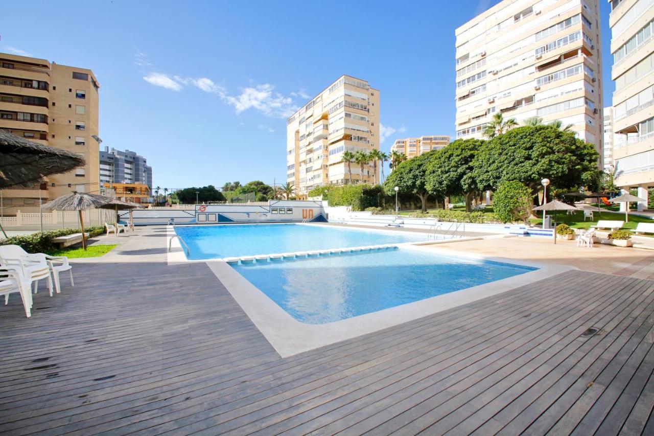 In Front Of The Sea With Ac And Pool Daire Alicante Dış mekan fotoğraf