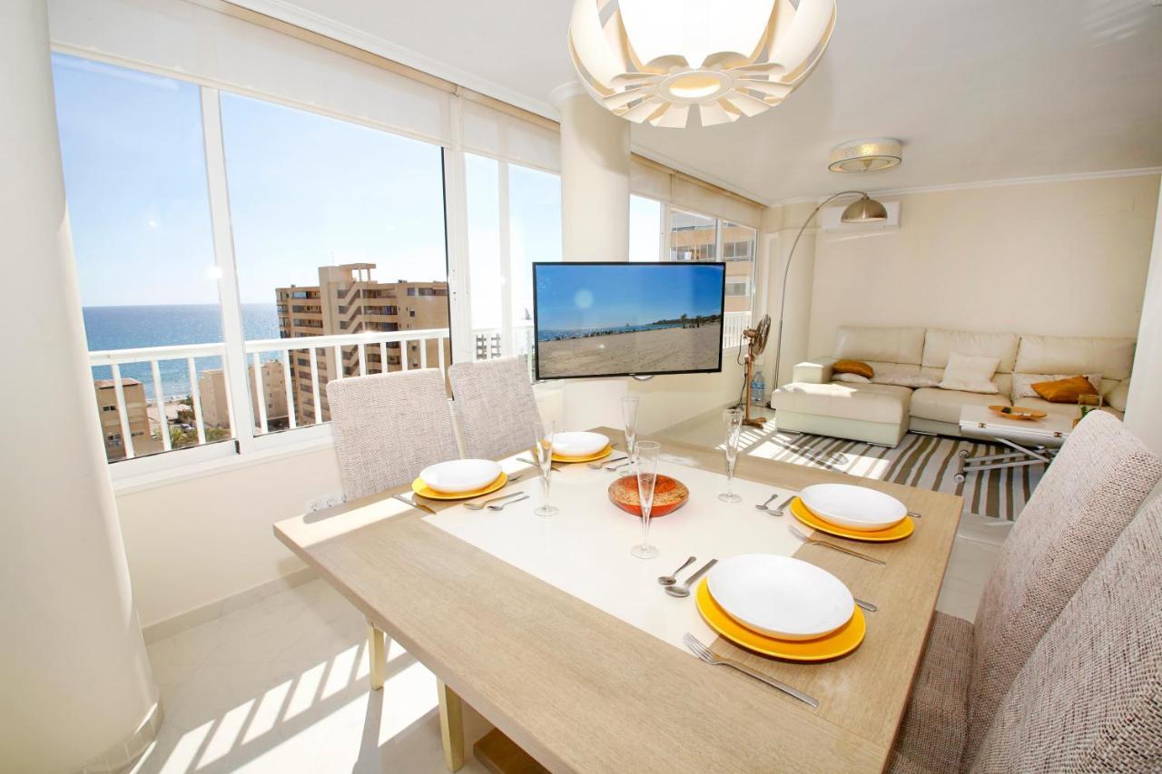 In Front Of The Sea With Ac And Pool Daire Alicante Dış mekan fotoğraf