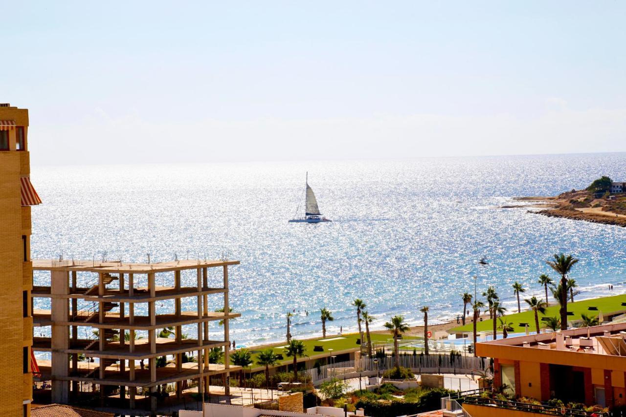 In Front Of The Sea With Ac And Pool Daire Alicante Dış mekan fotoğraf
