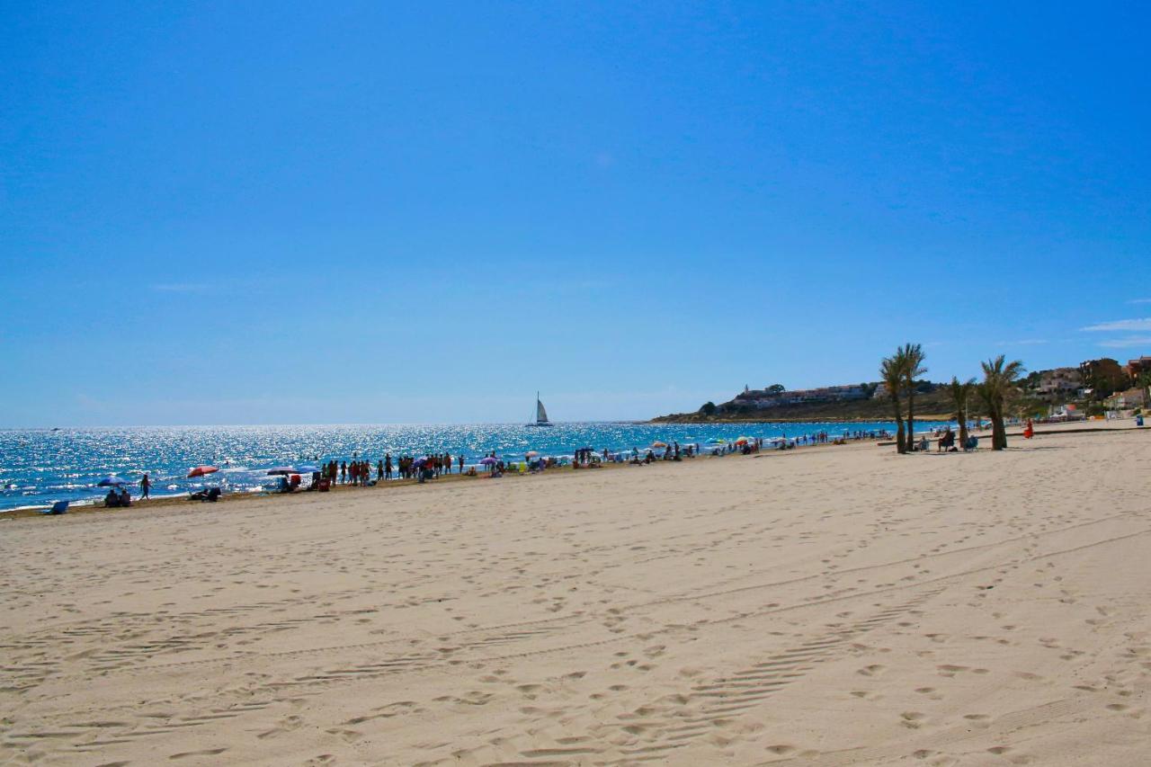 In Front Of The Sea With Ac And Pool Daire Alicante Dış mekan fotoğraf