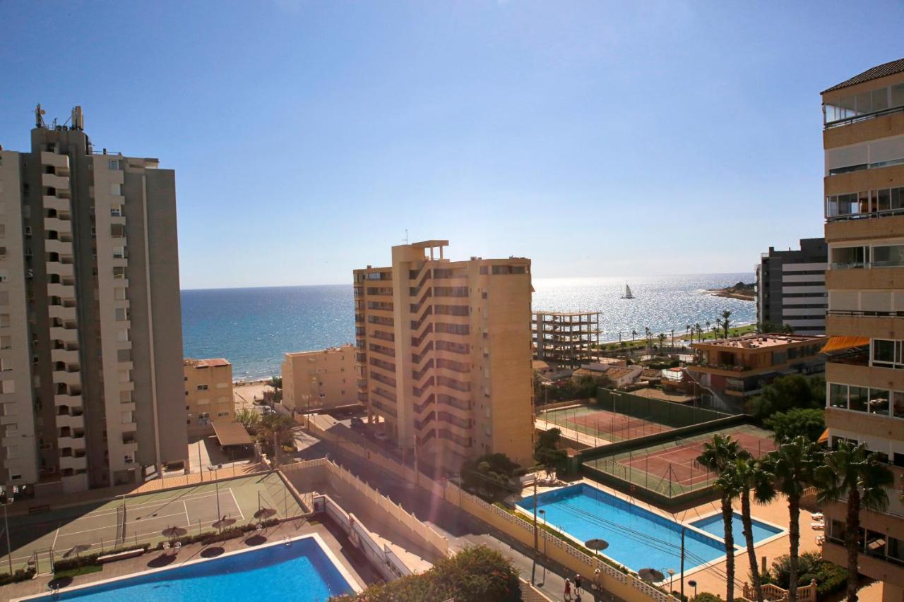 In Front Of The Sea With Ac And Pool Daire Alicante Dış mekan fotoğraf